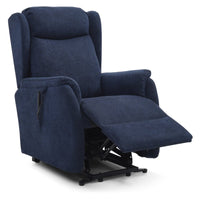 Fletcher Electric Rise and Recline Chair - Blue