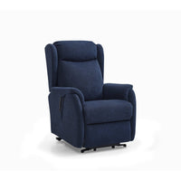 Fletcher Electric Rise and Recline Chair - Blue