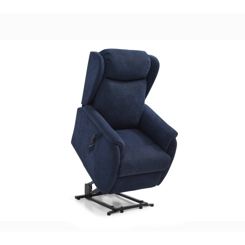 Fletcher Electric Rise and Recline Chair - Blue