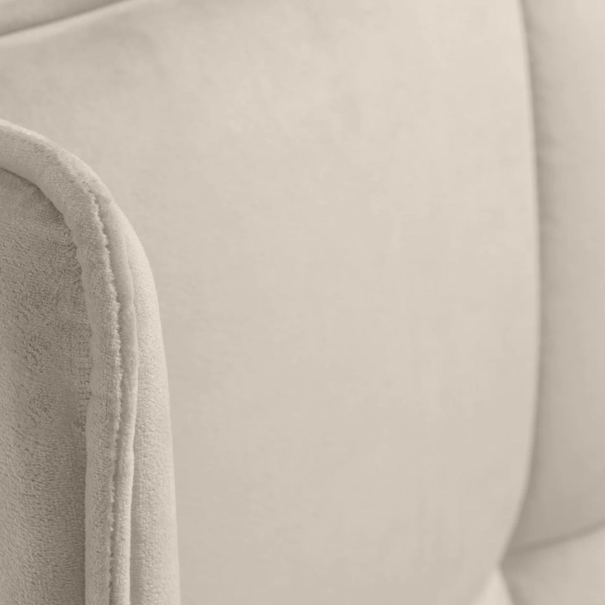 Gatsby Storage Ottoman Bed - Cream Velvet