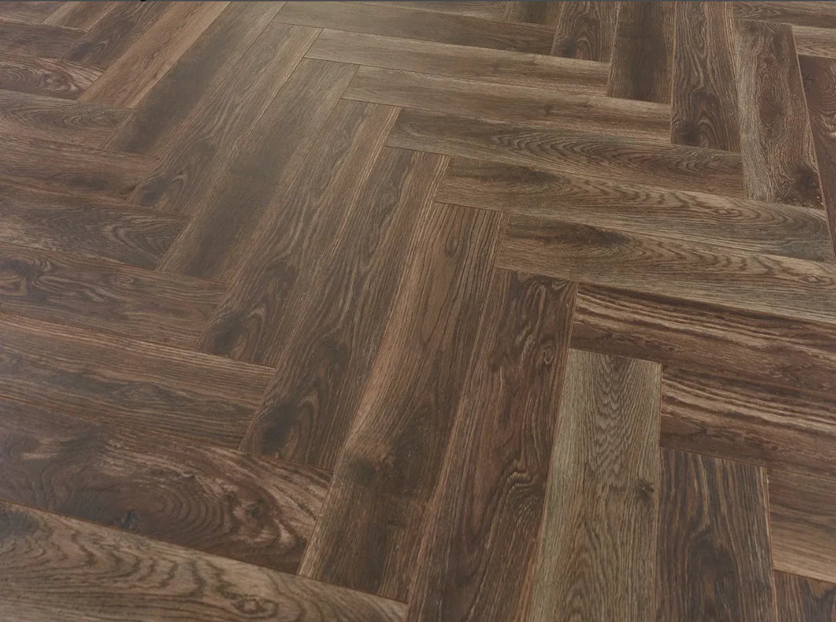 Blocks 12mm Herringbone Laminate Flooring