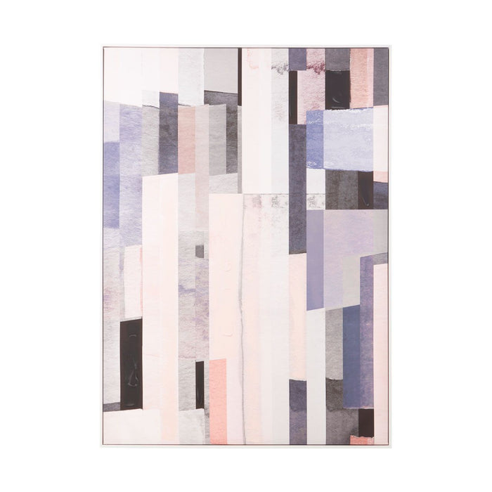 Astratto Stripes Canvas Wall Art Multi