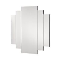 Odeon Rectangle Stepped Mirror 88 x 88cm