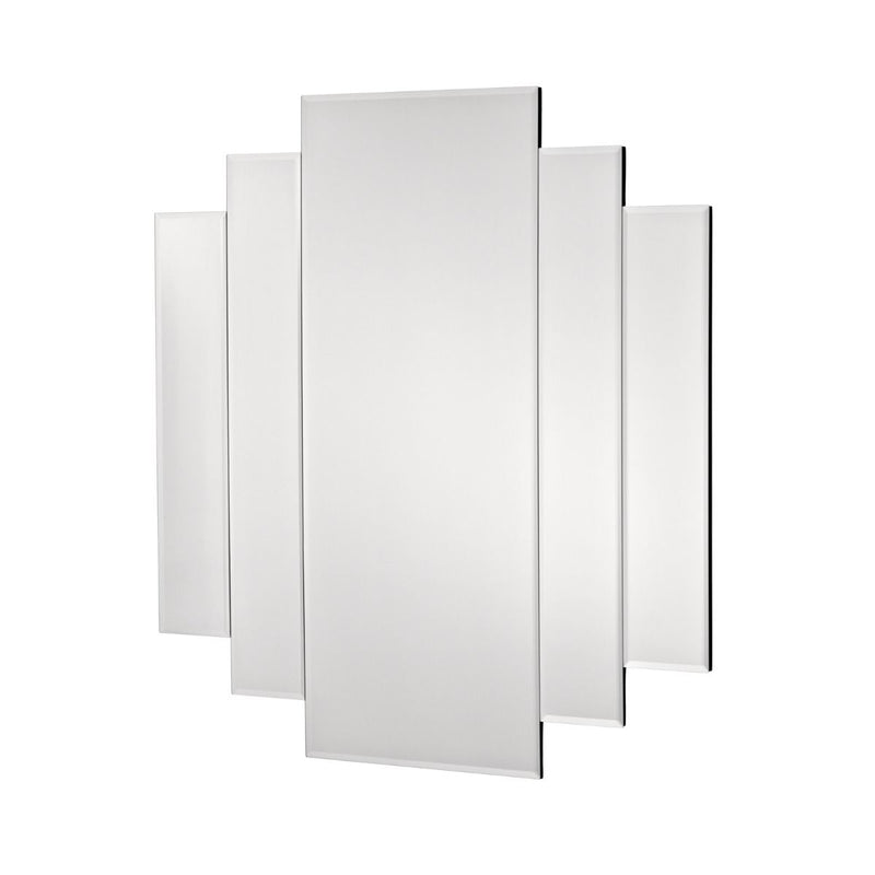 Odeon Rectangle Stepped Mirror 88 x 88cm