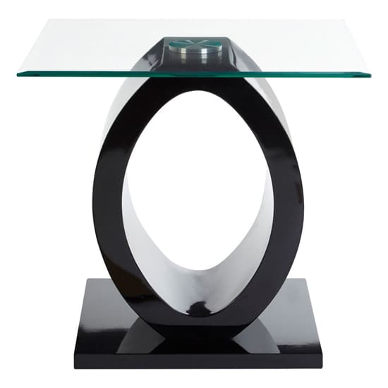 Halo Occasional Table Collection - Black/Glass
