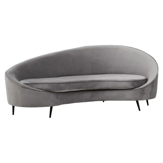 Hasina 3 Seater Sofa - Grey