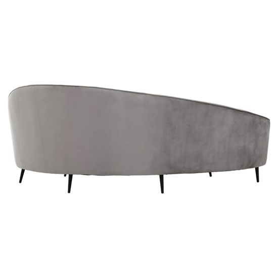 Hasina 3 Seater Sofa - Grey