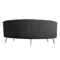 Hasna 3 Seater Sofa - Black