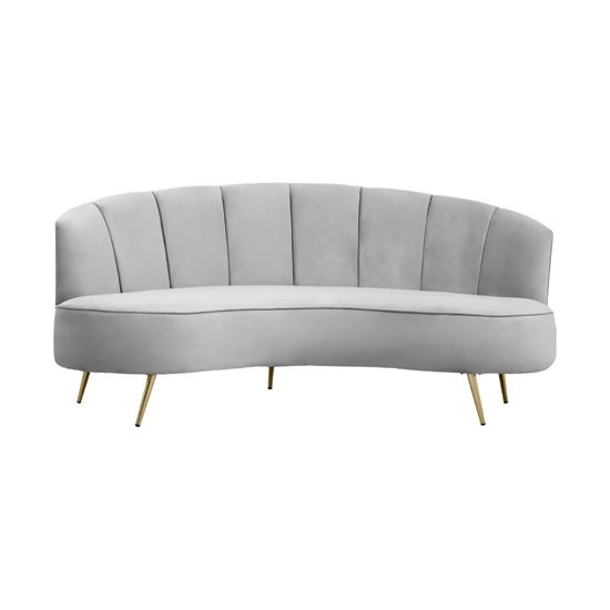 Hasna 3 Seater Sofa - Grey