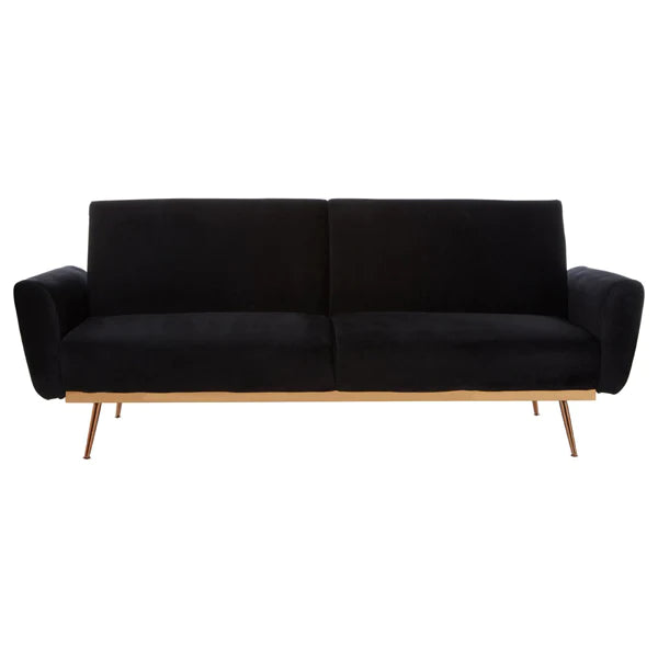 Hatton Sofabed - Black Velvet