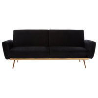 Hatton Sofabed - Black Velvet