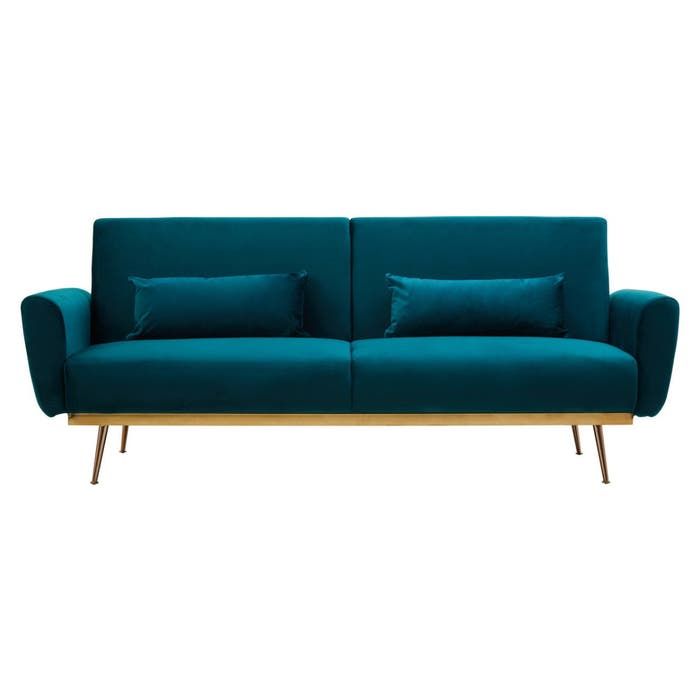 Hatton Sofabed - Green Velvet