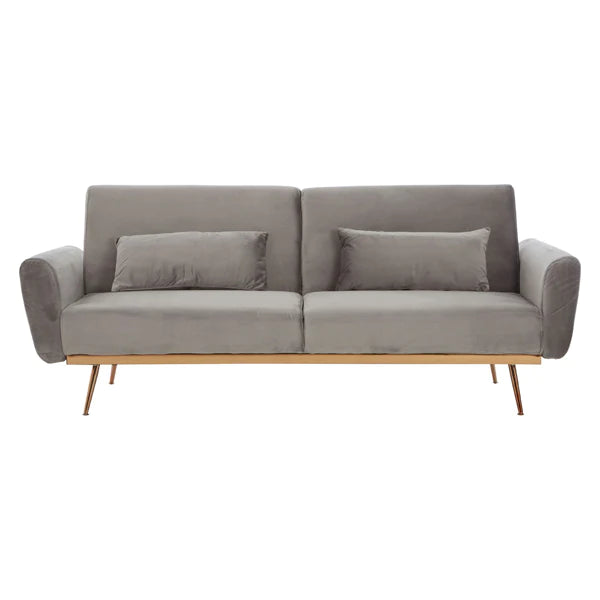 Hatton Sofabed - Grey Velvet