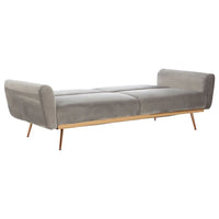 Hatton Sofabed - Grey Velvet