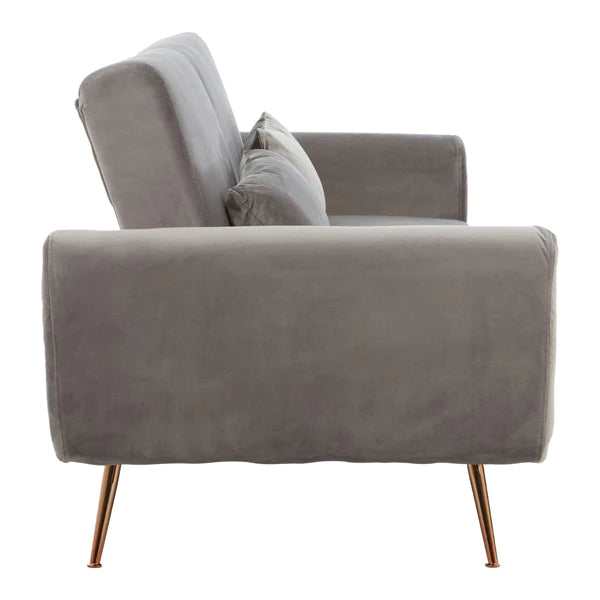 Hatton Sofabed - Grey Velvet