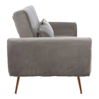 Hatton Sofabed - Grey Velvet