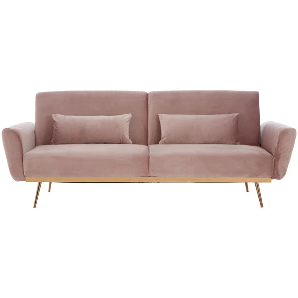 Hatton Sofabed - Pink Velvet