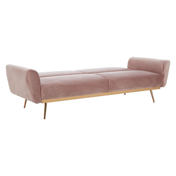 Hatton Sofabed - Pink Velvet