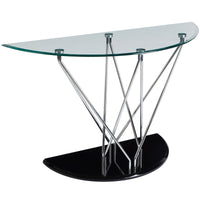 Halo Occasional Table Collection - Black/Glass