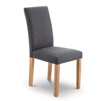 Hastings Fabric Dining Chair (Set of 2) - Grey