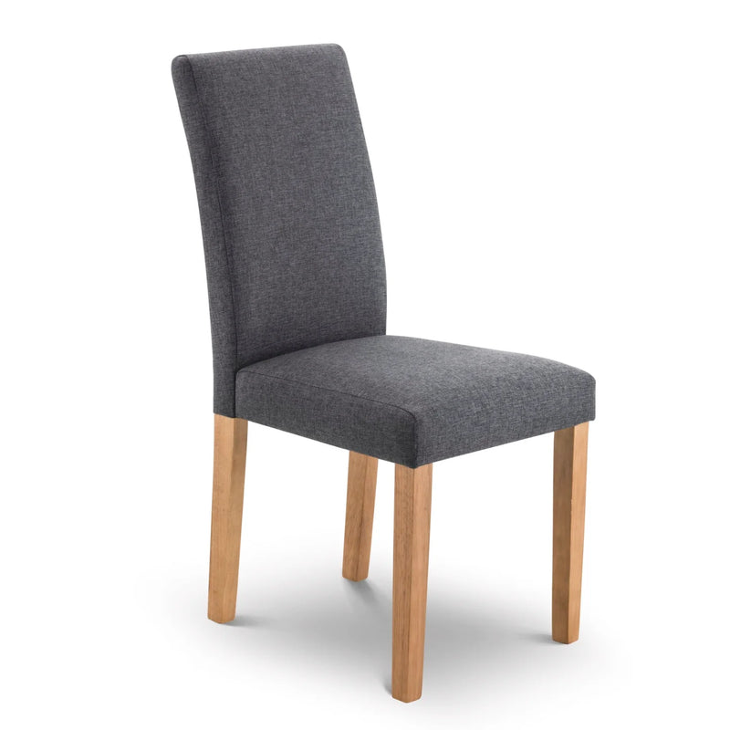 Hastings Fabric Dining Chair (Set of 2) - Grey