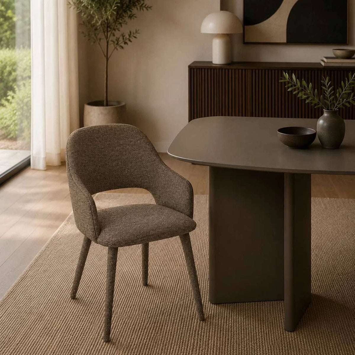 Hazel Upholstered Dining Chair (Pair)