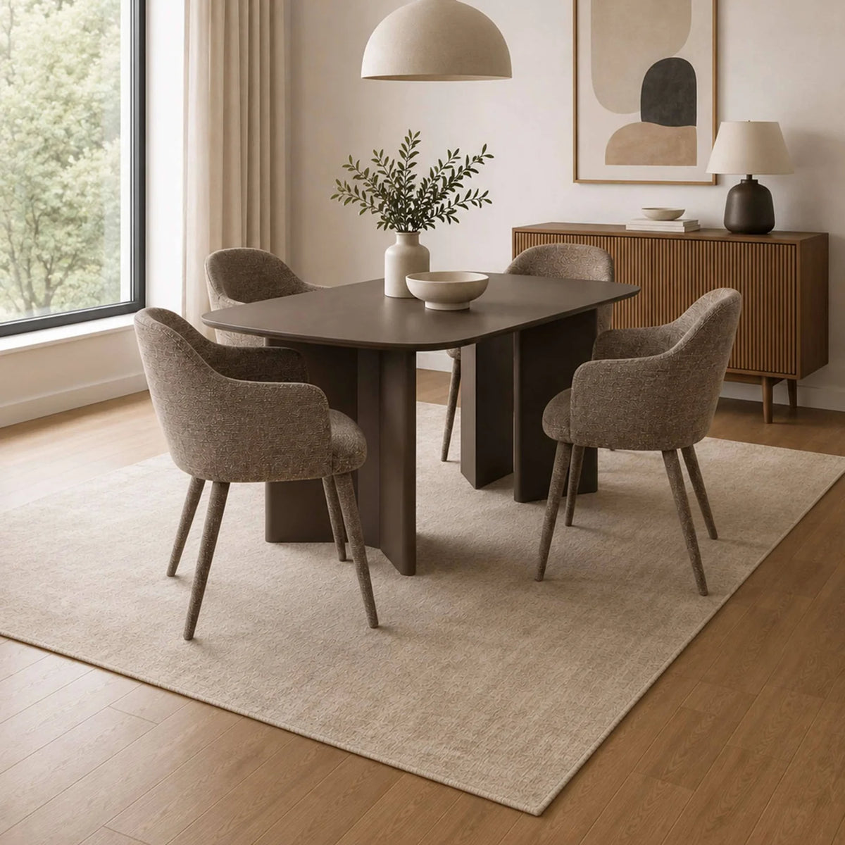 Hazel Upholstered Dining Chair (Pair)