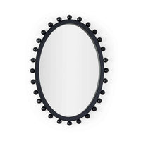 Hendrix Oval Beaded Mirror