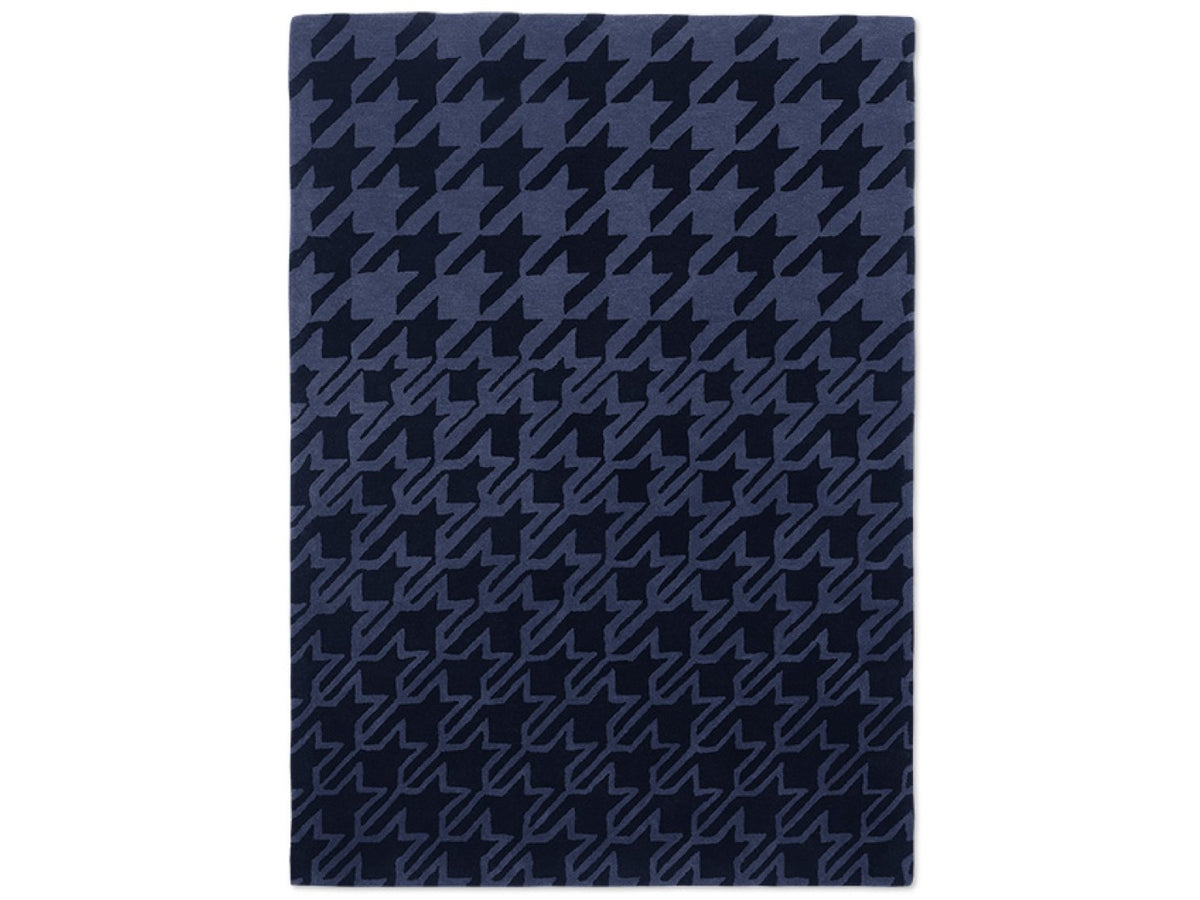 Ted Baker Rugs - Houndstooth Blue