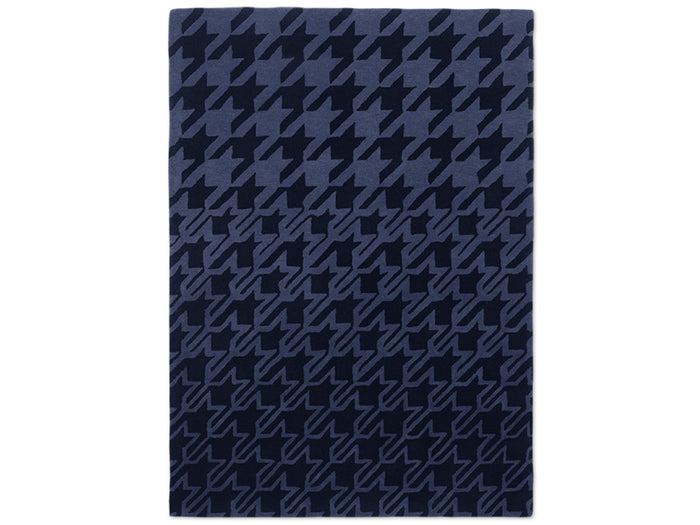 Ted Baker Rugs - Houndstooth Blue