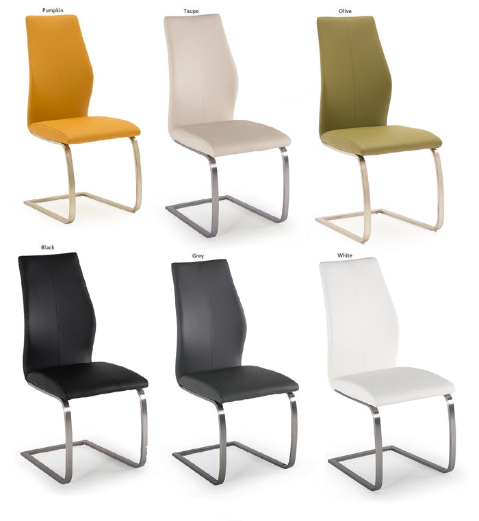 Irma Dining Chairs (pair) - Various Colours Available