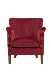 Harlow Armchair - Vogue Bordeaux