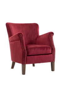 Harlow Armchair - Vogue Bordeaux