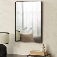 Jaya Rectangular Mirror - Black