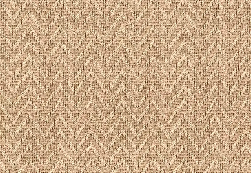 Alternative Flooring - Jute Herringbone Natural
