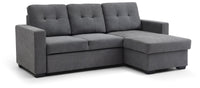 Hampton Corner Sofa Bed - Grey