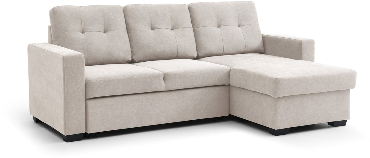 Hampton Corner Sofa Bed - Natural
