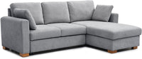 Sorrento Corner Sofa Bed - Grey