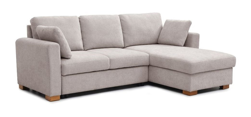 Sorrento Corner Sofa Bed - Taupe