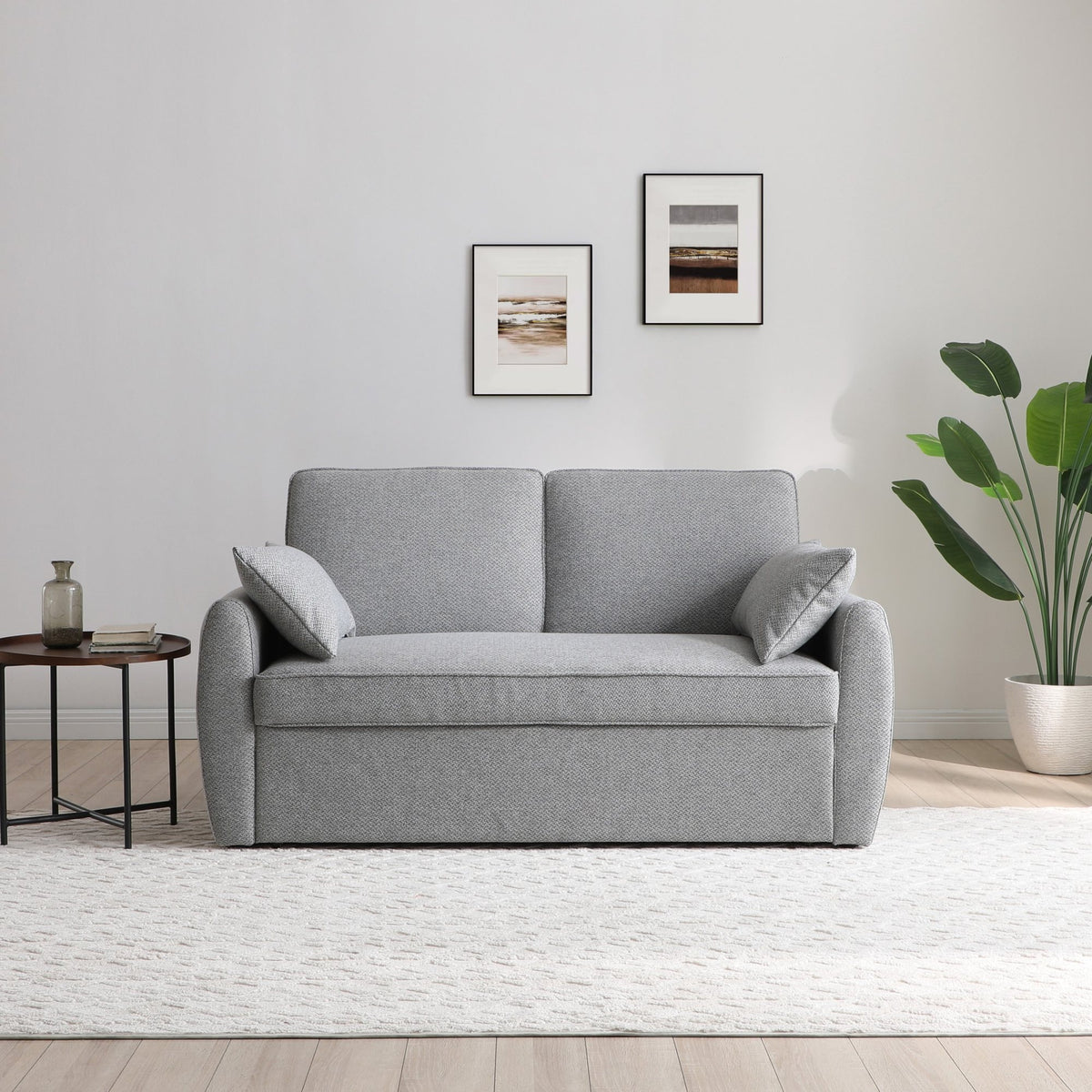 Clarke Sofa Bed - Grey Weave