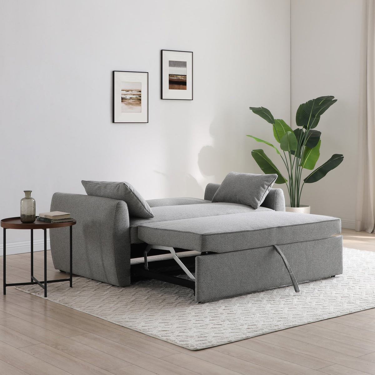 Clarke Sofa Bed - Grey Weave