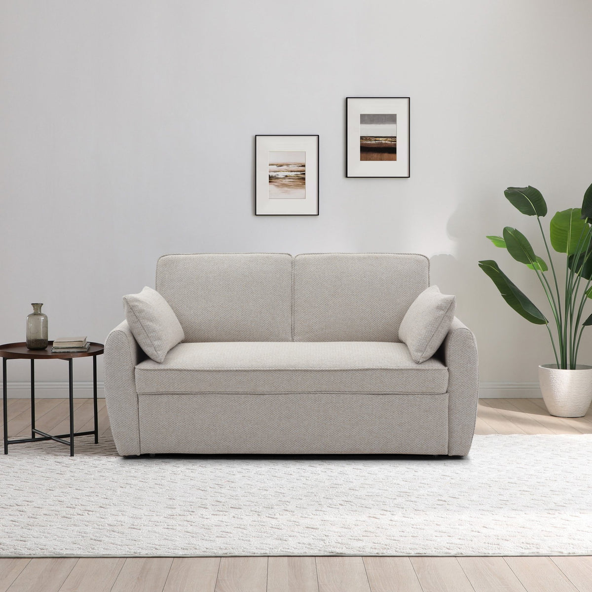 Clarke Sofa Bed - Natural Weave