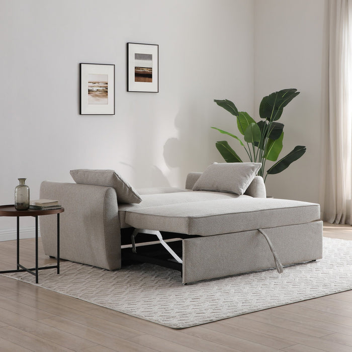 Clarke Sofa Bed - Natural Weave