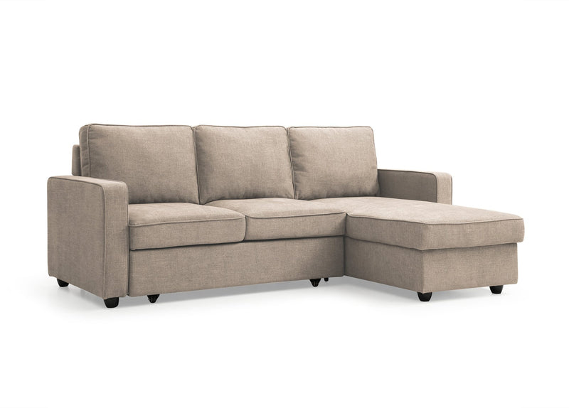 Myles Corner Sofa Bed - Natural