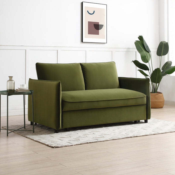 Blaire Sofa Bed Collection - Olive