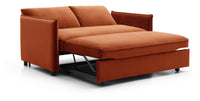 Blaire Sofa Bed Collection - Burnt Orange
