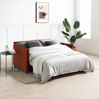 Blaire Sofa Bed Collection - Burnt Orange