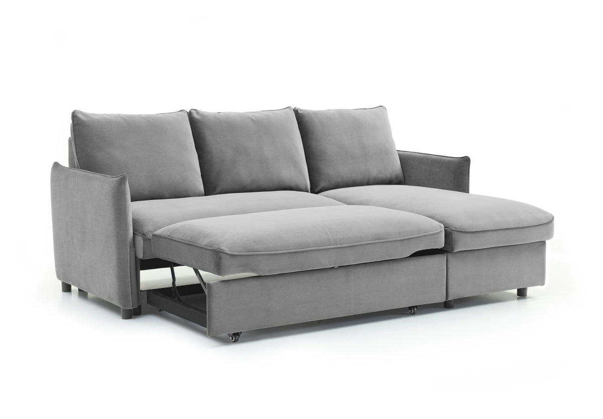 Blaire Sofa Bed Collection - Grey Boucle
