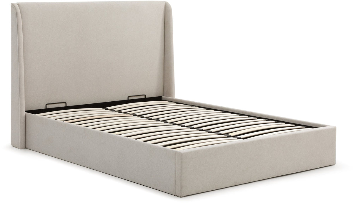 Denver Multi-lift Ottoman Bed - Stone