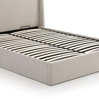 Denver Multi-lift Ottoman Bed - Stone
